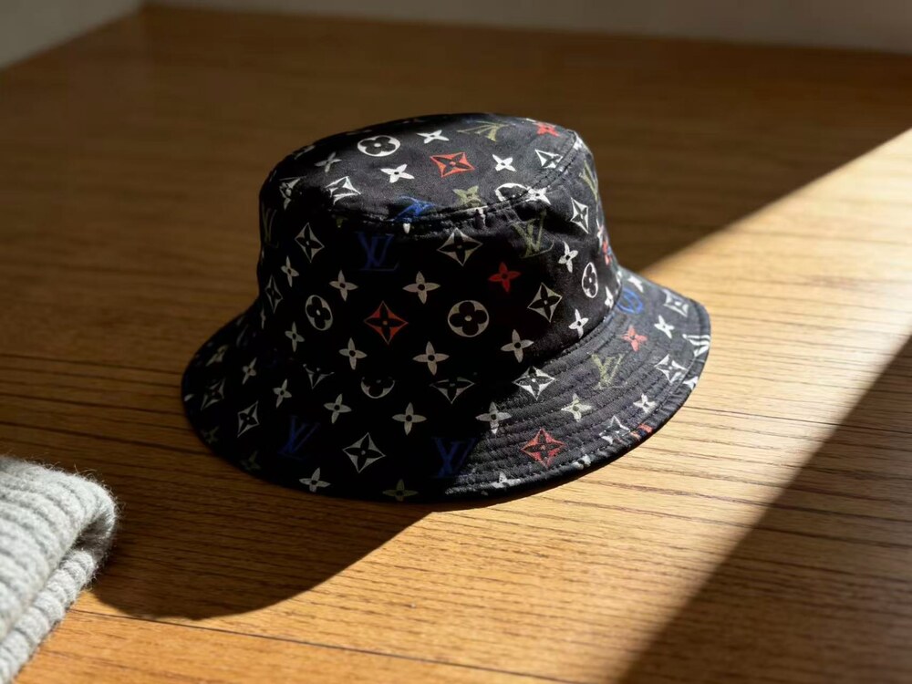 Louis Vuitton Multicolor Monogram Bucket Hat - Picture 3 of 4